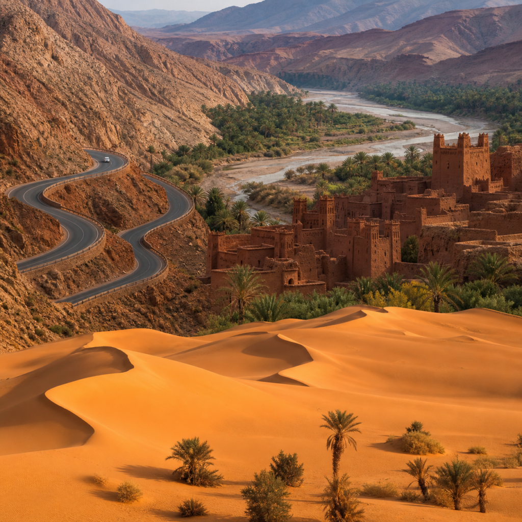4-Day Marrakech Desert Loop via Dades Valley, Merzouga & Ouarzazate