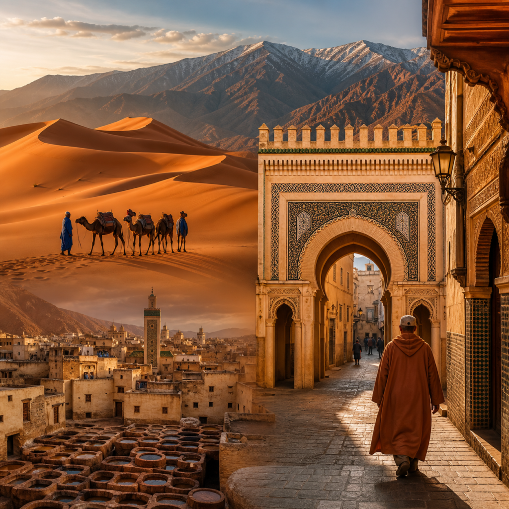 8-Day Best of Morocco: Sahara Desert & Imperial Cities Round Trip